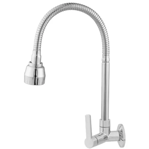 TORNEIRA 2063 COZINHA GIRATORIO PAREDE C60 ABS CROMADO GOUMERT