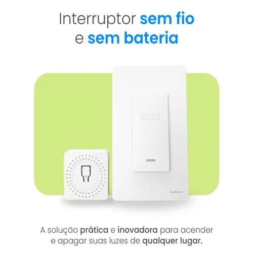 INTERRUPTOR S/FIO S/BATERIA SOB/EMB SIMPLES THREE-WAY FOUR