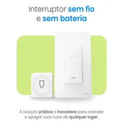INTERRUPTOR S/FIO S/BATERIA SOB/EMB SIMPLES THREE-WAY FOUR