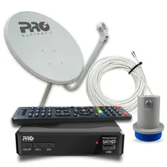 PROQUALIT KIT ANTENA OFFSET KU 60CM SAT