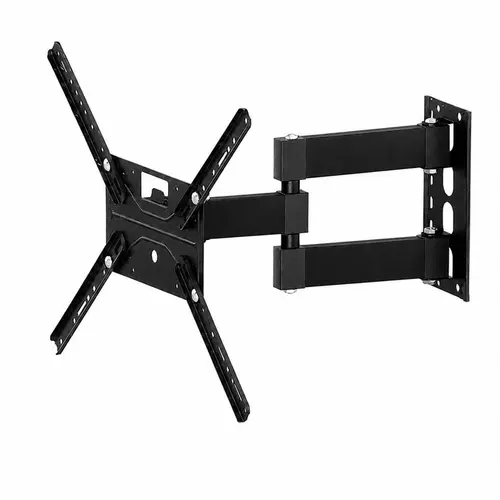 SUPORTE TV ARTICULADO COM INCLINAÇAO PARA TV DE 14" A 55" PRETO