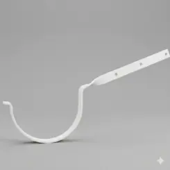 SUPORTE DE ALUMINIO (TORCIDO) P/ CALHA