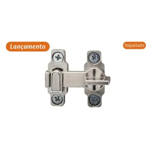 TRANQUETA ZAMAC CROMADA NIQ CART ASSA ABLOY