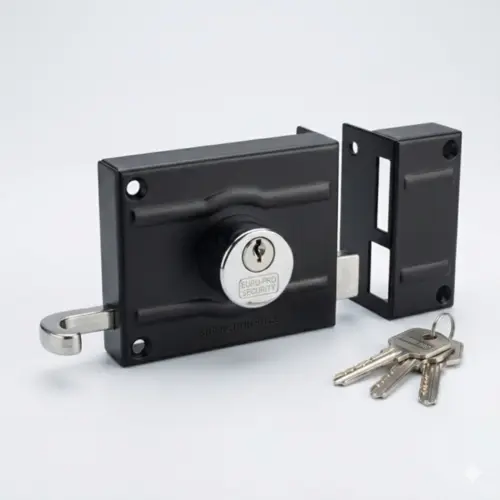 FECHADURA SOBREPOR PRETO