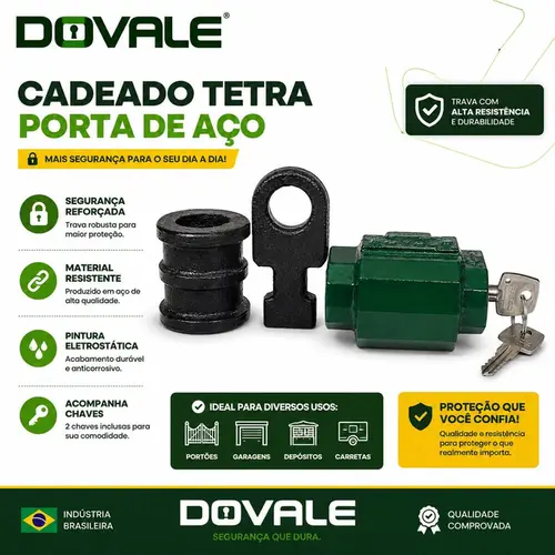 CADEADO P/ PORTA PISO