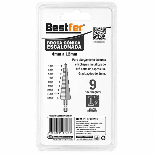 BROCA ESCALONADA HSS