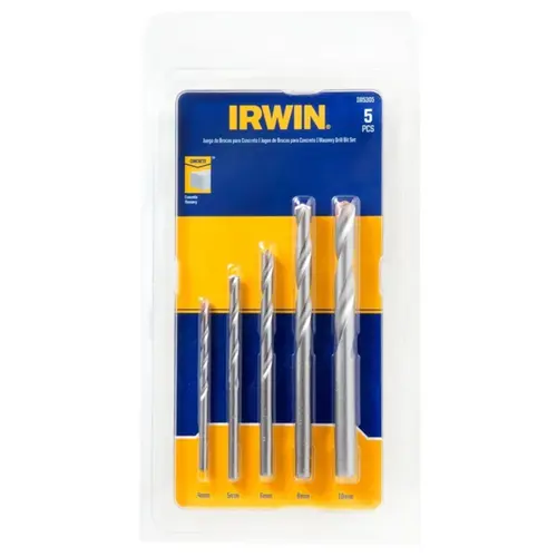 COJUNTO BROCAS MD 5PÇ 4 A 10 MM