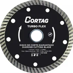 DISCO CORTE DIAMANTADO TURBO FLEX