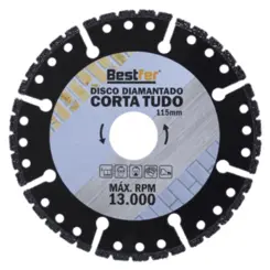 DISCO DIAMANTADO MULTICORTE 4,5POL