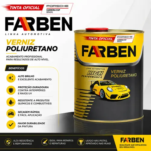 KIT VERNIZ AUTO SOLIDO FARBEN