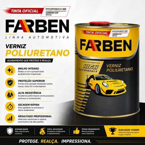 KIT VERNIZ AUTO SOLIDO FARBEN