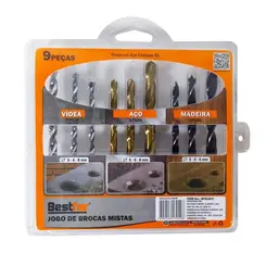 KIT BROCAS MISTAS 9PCS