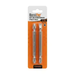 PONTEIRA BITS S2 PH2 X SL6 X 100MM (02 PCS)