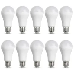 KIT LAMPADA LED 6500K BULBO 12W 10 UNDS