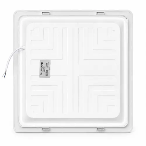 KIT PLAFON QUADRADO EMBUTIR 292mm LED 6500K BRANCO 24W 10 UNDS