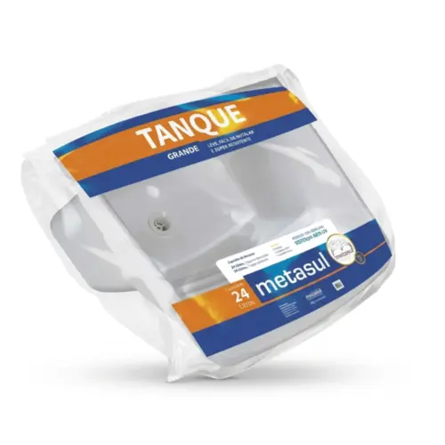 TANQUE LAVAR ROUPAS PLASTICO BRANCO