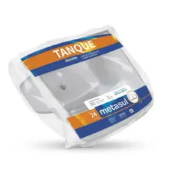TANQUE LAVAR ROUPAS PLASTICO BRANCO