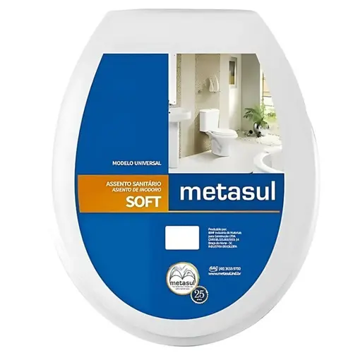 ASSENTO SANITARIO PLASTICO SOFT BRANCO