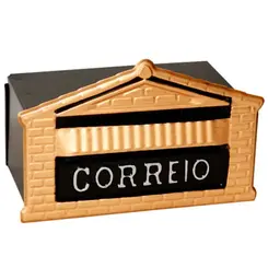 CAIXA DE CORREIO COLONIAL-POPULAR 15X23X11 PARA MURO