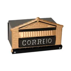 CAIXA DE CORREIO COLONIAL-POPULAR 15X23X11 PARA GRADE