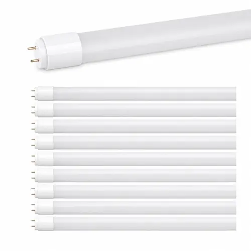 KIT LAMPADA TUBULAR BIVOLT LED 18 W 10 UNDS