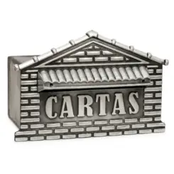 CAIXA DE CORREIO TIJOLINHO 15X25X12 PARA MURO