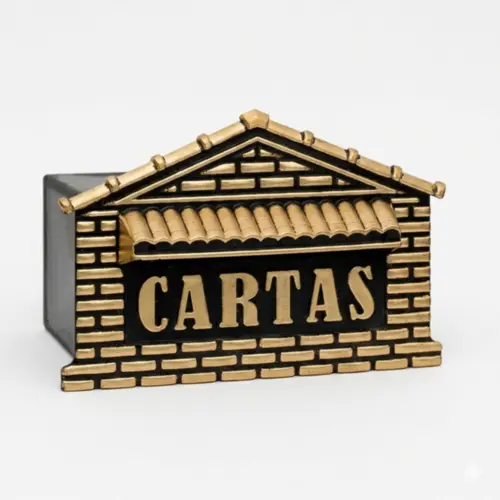 CAIXA DE CORREIO TIJOLINHO 20X25X12 PARA MURO