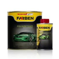 VERNIZ PU BICOMPONENTE 5X1 + ENDURECEDOR FARBEN