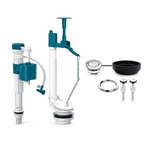 KIT COMPLETO P/CX. ACOPLADA ENTRADA AJUSTÁVEL SAÍDA CONVENCIONAL C/CASTELO ACIONADOR SUPERIOR
