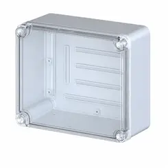 CAIXA BOX TAMPA TRANSPARENTE IP67