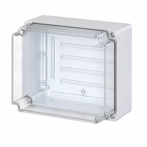 CAIXA BOX TAMPA ALTA TRANSPARENTE IP67