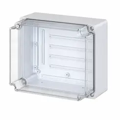 CAIXA BOX TAMPA ALTA TRANSPARENTE IP67