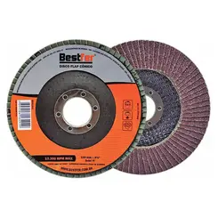 DISCO LIXA FLAP CONICO