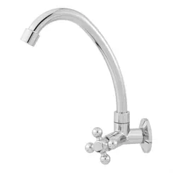 TORNEIRA 2060 GIRATORIO COZINHA PAREDE C/ALTO C33 ABS CROMODO 1/4 VT
