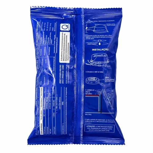 RELE FOTOELETRICO ELETRONICO LIGA NOITE BIVOLT IP67