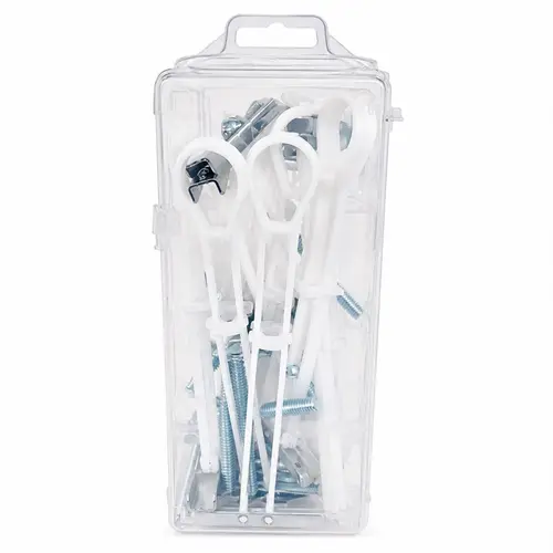 BUCHA SFORBOLT + PARAFUSO MAQUINA LENTE 3/16X2.1/2" 10 PC