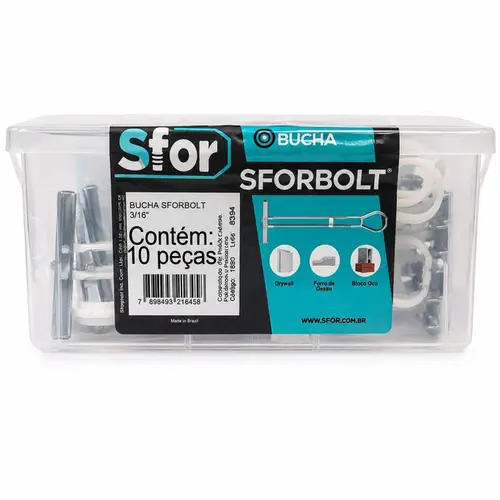 BUCHA SFORBOLT 10 PC