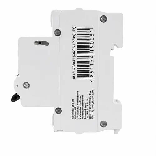 KIT COM 10 UNDS DISJUNTOR MONO SHB1GII DIN 20-A