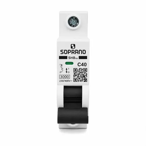 KIT COM 10 UNDS DISJUNTOR MONO SHB1GII DIN 40-A