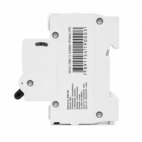 KIT COM 10 UNDS  DISJUNTOR MONO SHB1GII DIN 50-A