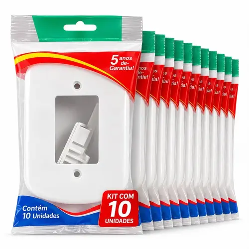 KIT TOMADA BLANC 2P + T 4 X 2 ( 10-A ) FAME 10 UNDS