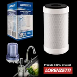 ELEMENTO FILTRO CARVAO ATIVADO POU 5"