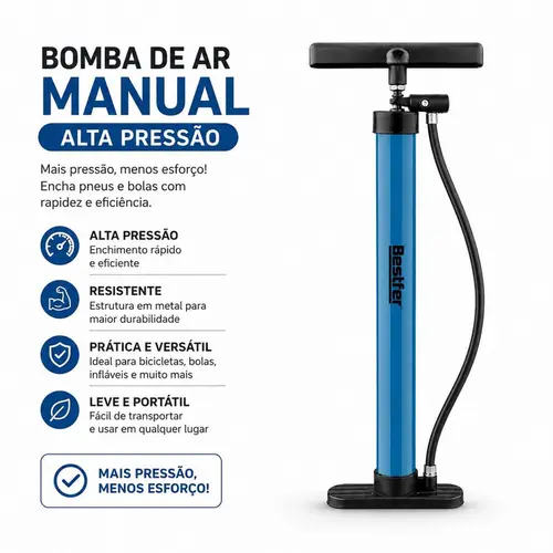 BOMBA DE AR DE MAO (SIMPLES)