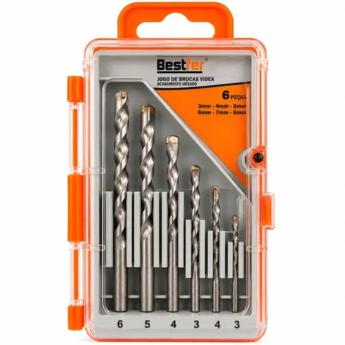 KIT BROCAS WIDEA 6PCS