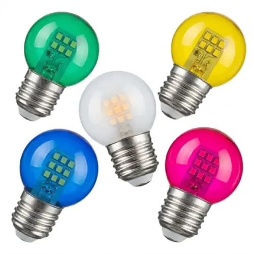 LAMPADA BOLINHA LED 127V E27