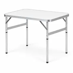 MESA DOBRAVEL DE ALUMINIO TAMPO DE MDF PALISAD CAMPING
