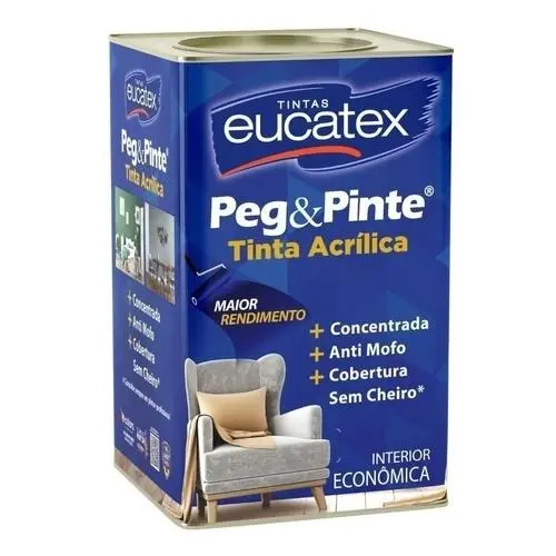 TINTA ACRILICA PEG & PINTE