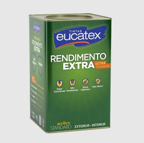 TINTA ACRILICA RENDIMENTO EXTRA