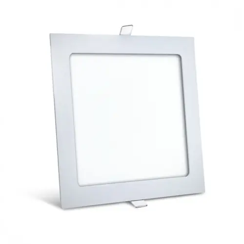 PLAFON QUADRADO EMBUTIR 218mm LED 6.500K