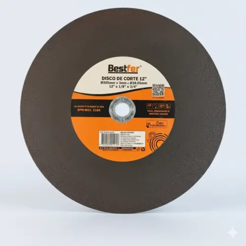 DISCO DE CORTE P/FERRO/INOX 14POL 355X3X25.4M